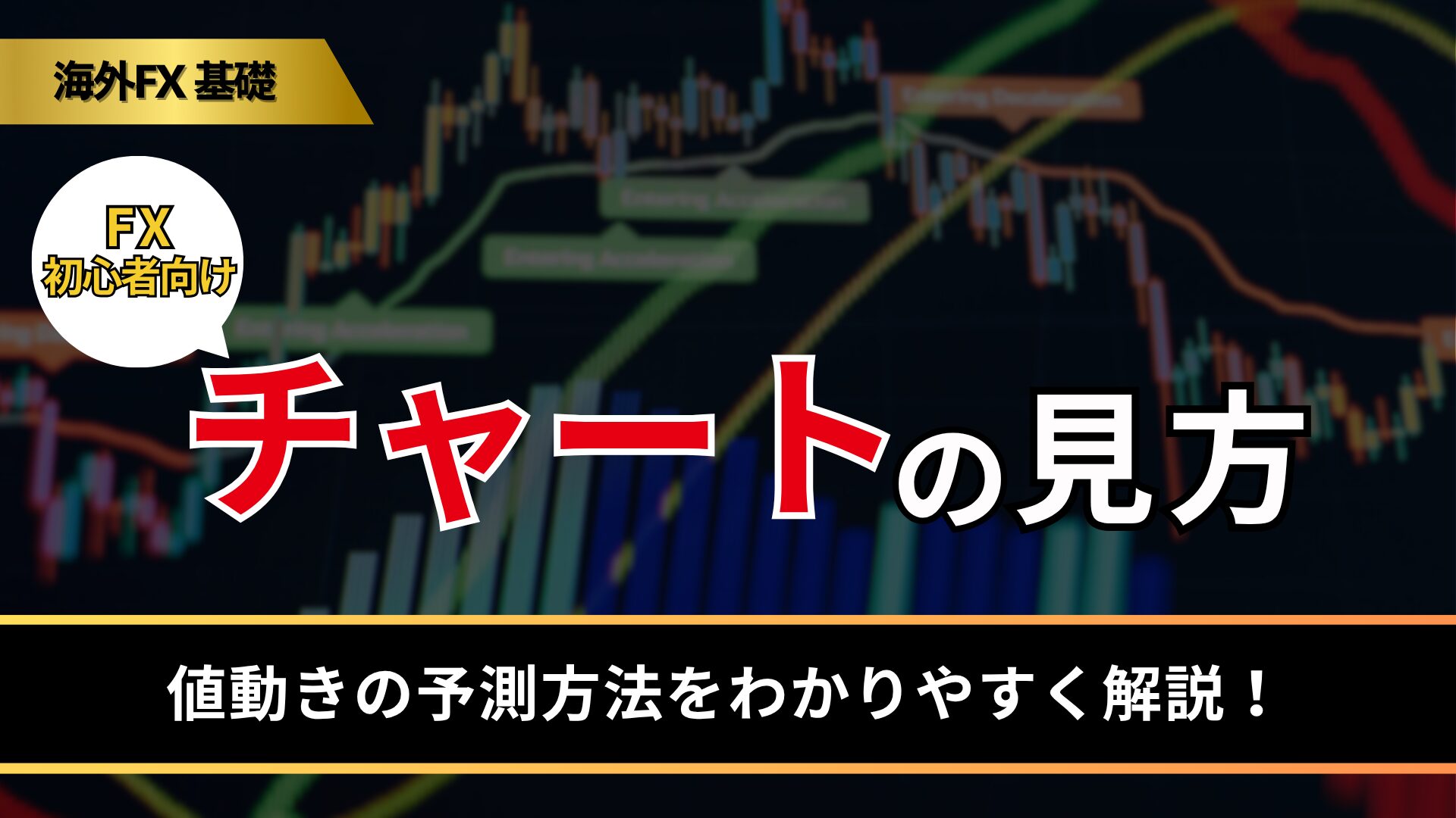 【FX初心者向け】チャートの見方