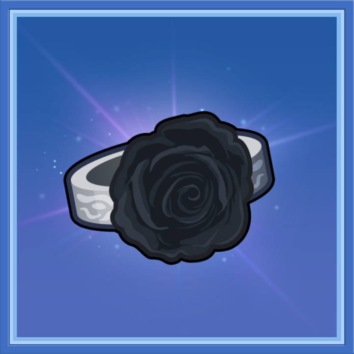 ブラックローズリング