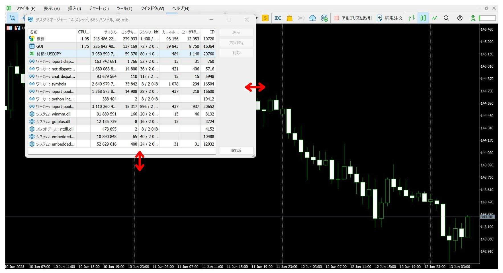 タスクマネージャー3