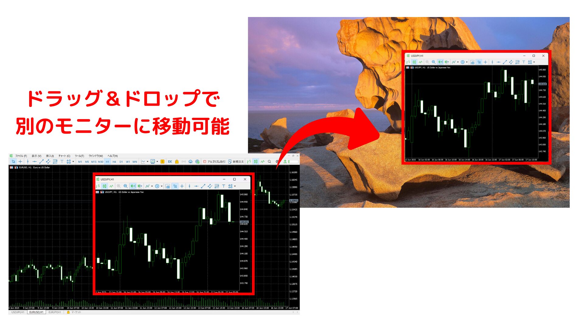 MT5ドッキング解除2