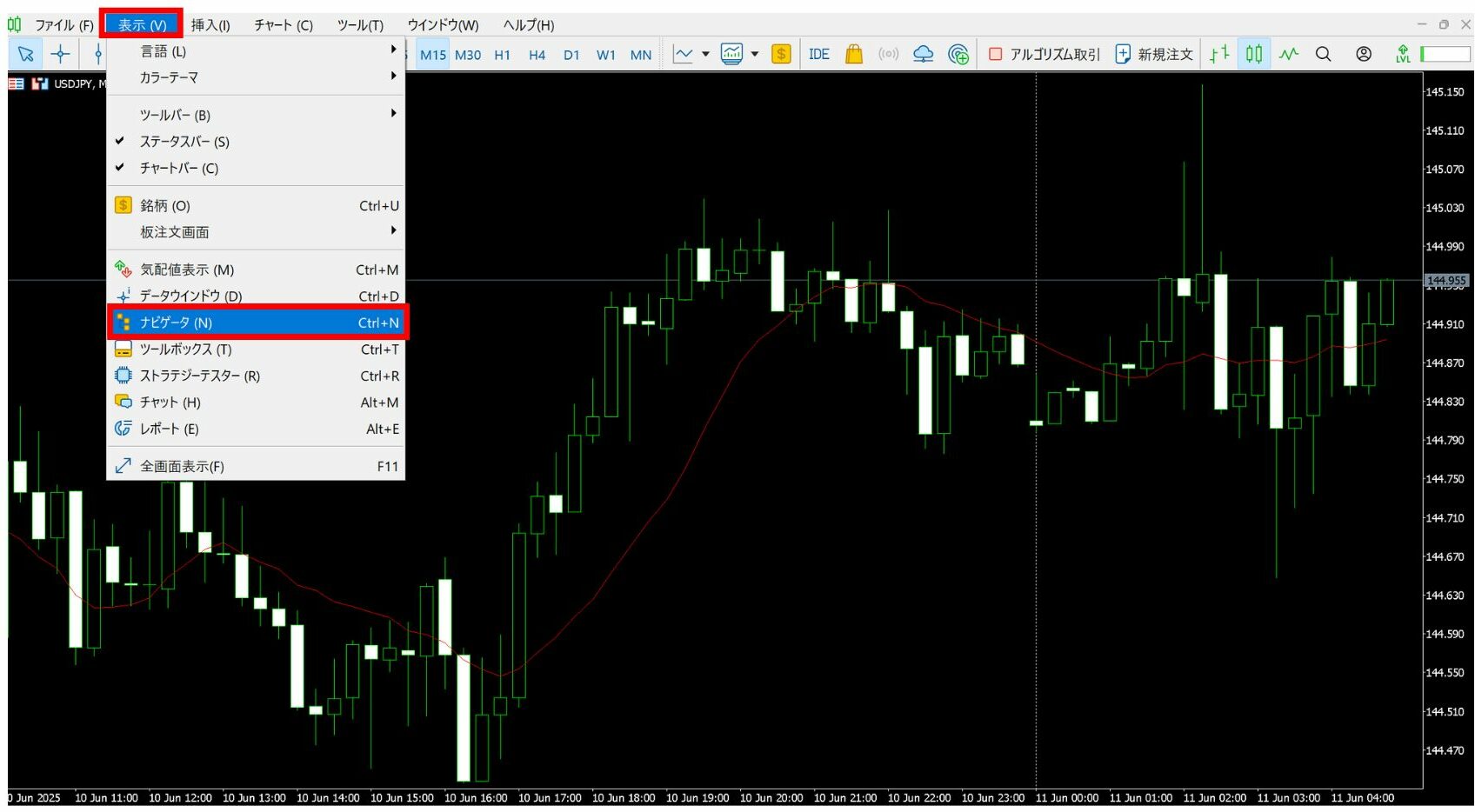 mtインジケーターインスト―ル16