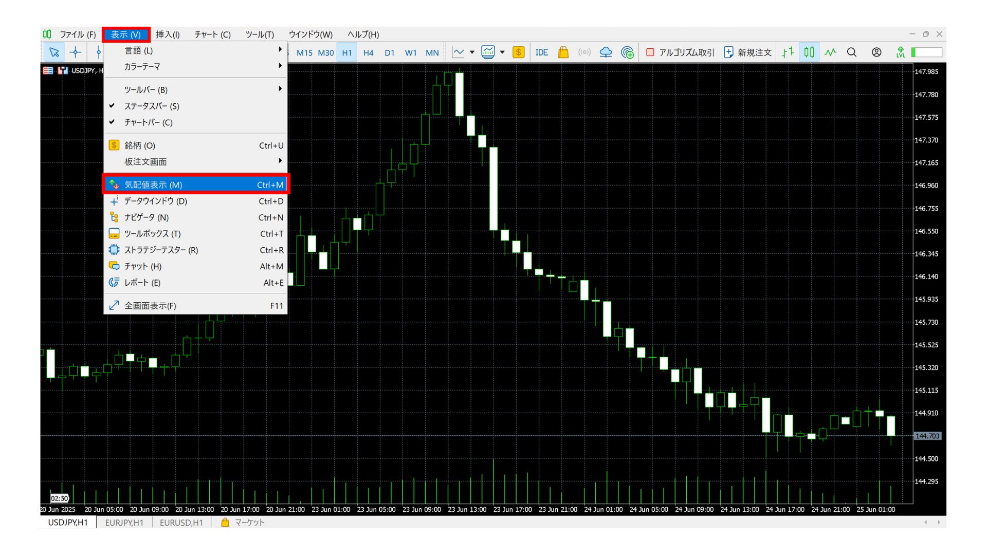 MT5通貨ペア取引条件3
