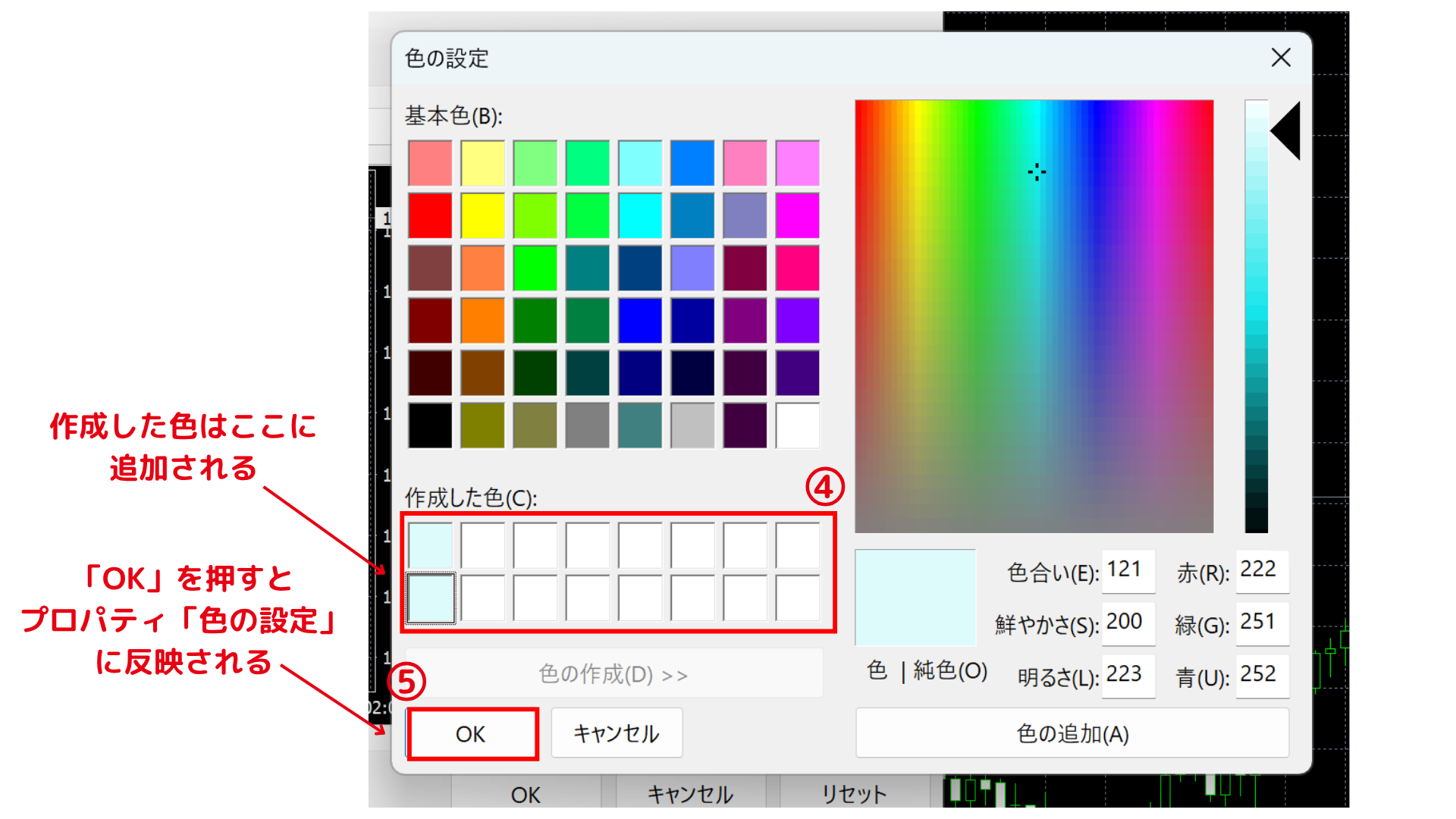 mt4チャートアレンジ5