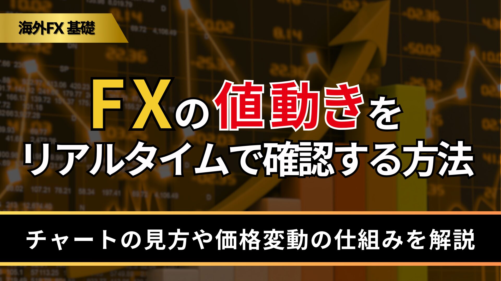 FXの値動きをリアルタイムで確認する方法