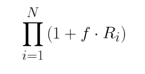 オプティマルfの計算式