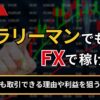 サラリーマンでもFXで稼げる？