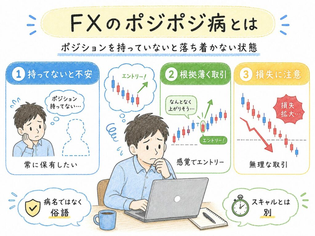 FXのポジポジ病とは