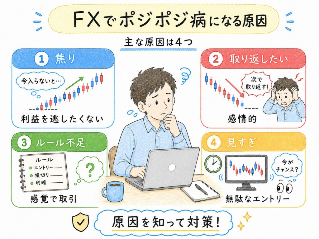 FXでポジポジ病になる原因