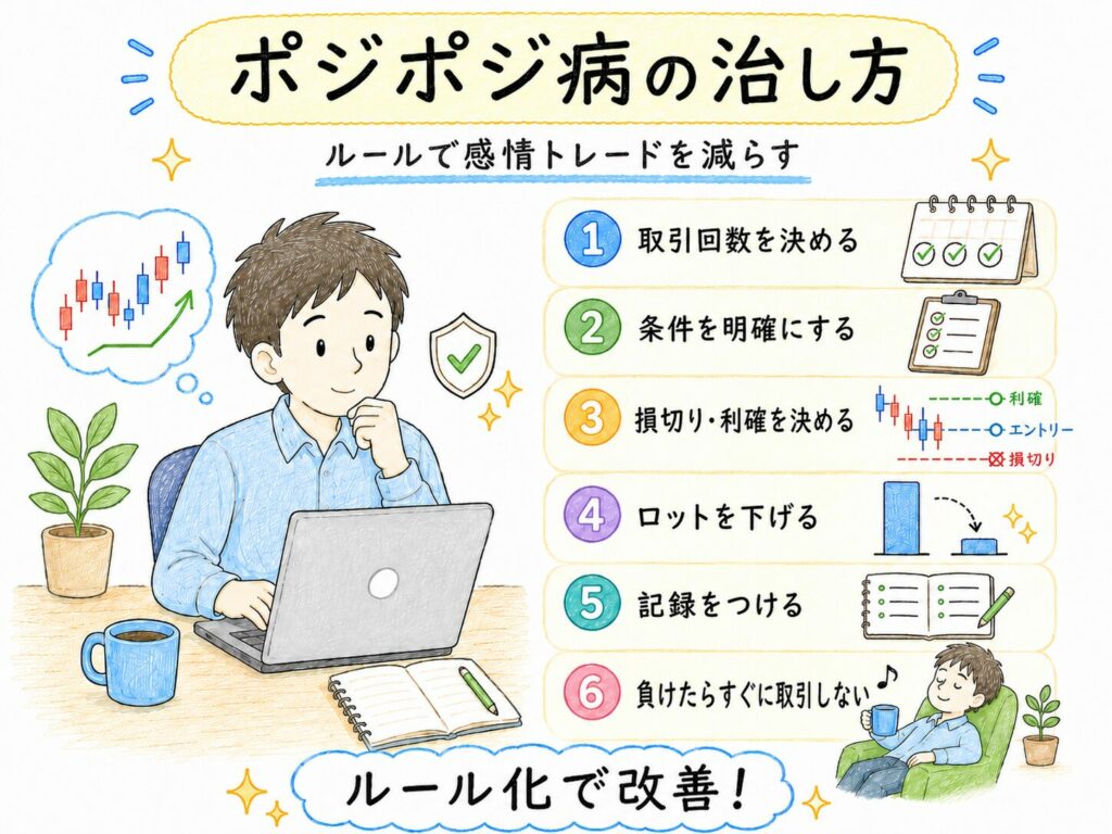 ポジポジ病の治し方