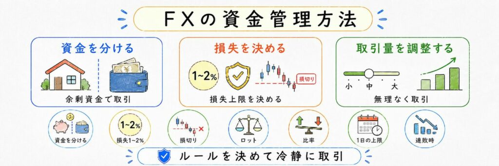 FXの資金管理方法