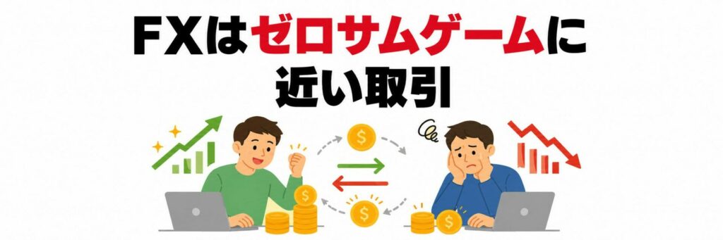 FXはゼロサムゲームに近い取引