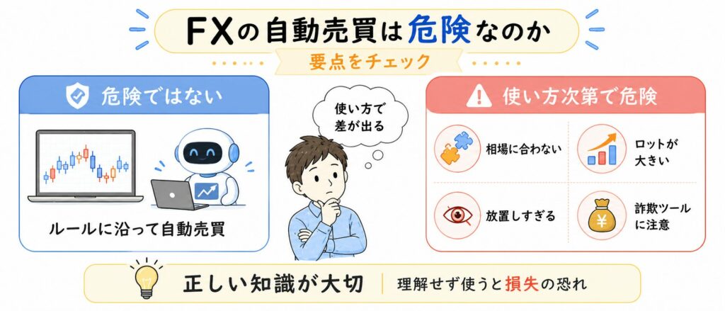 FXの自動売買は危険なのか