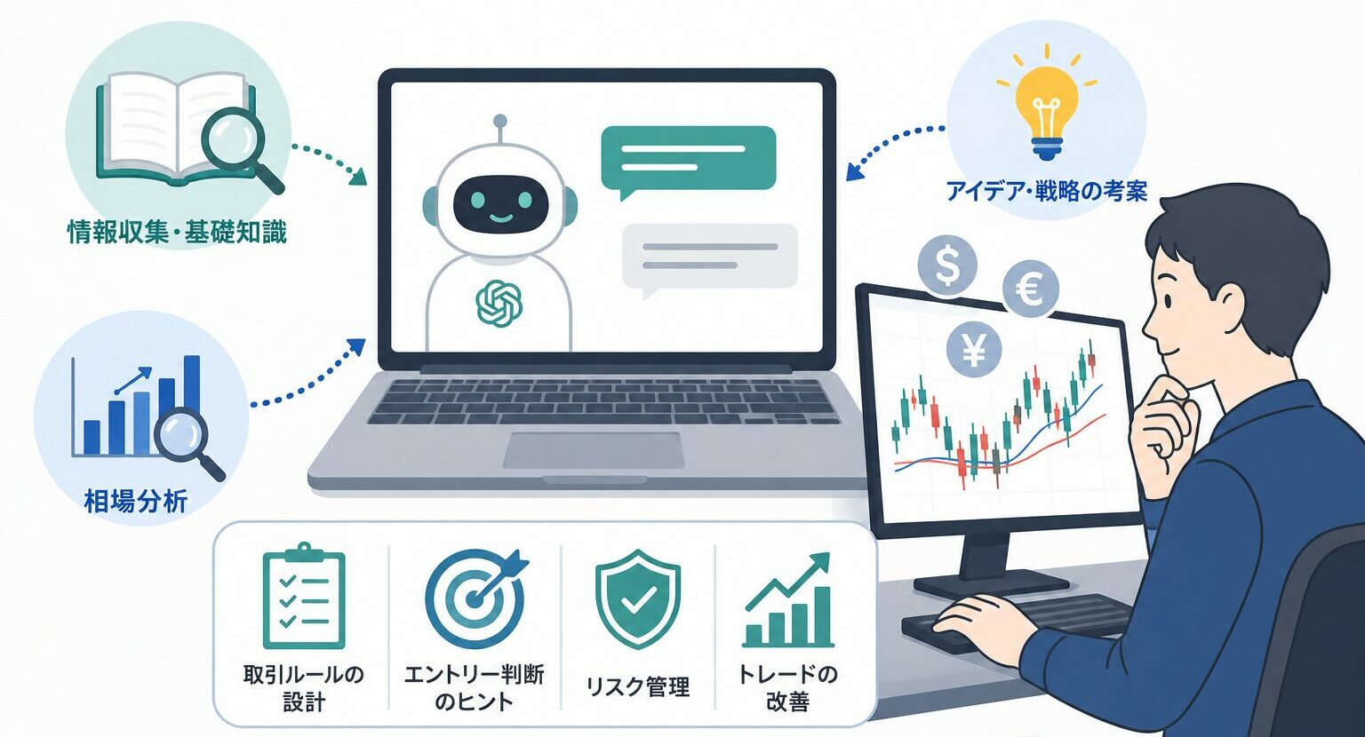 ChatGPTはFXトレードに活用できる
