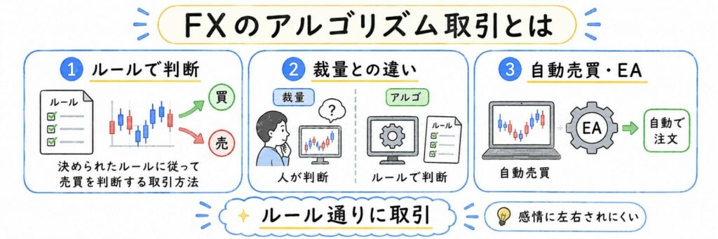 FXのアルゴリズム取引とは