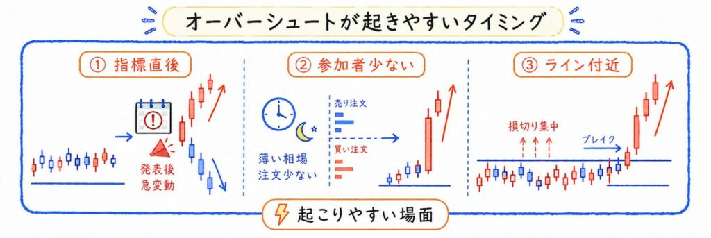 行き過ぎたあとの反発を狙う