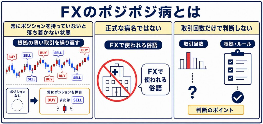 FXのポジポジ病とは