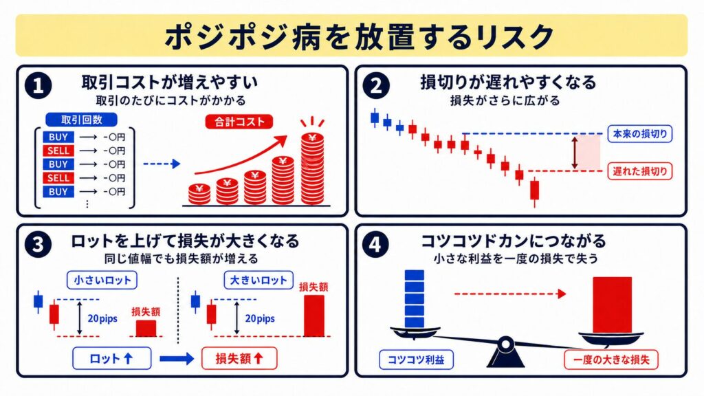 ポジポジ病を放置するリスク