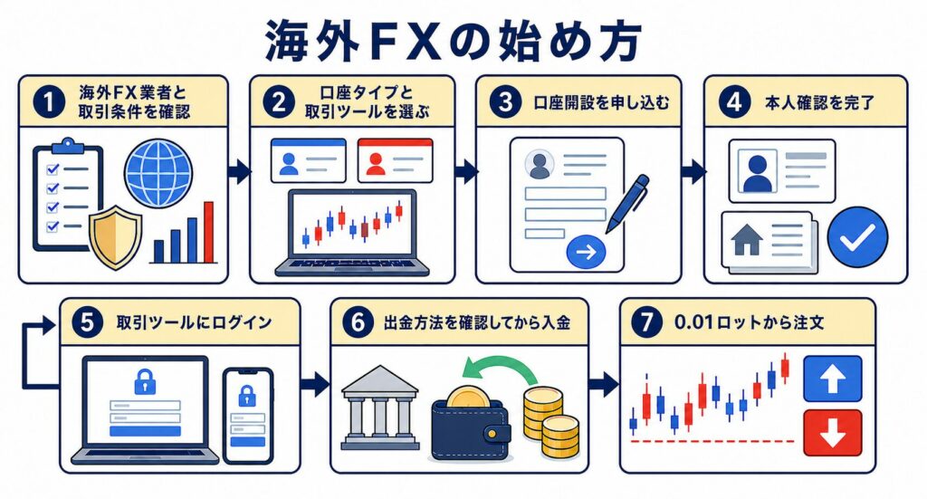 海外FXの始め方【BigBossを例に解説】