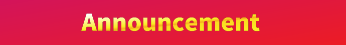 Announcement