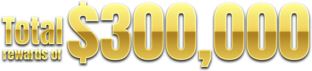 賞品総額45,000,000