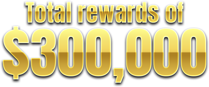 賞品総額45,000,000