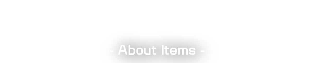 About Items