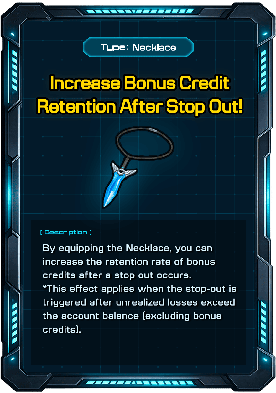 Increase Bonus Credit Retention after Stop Out!