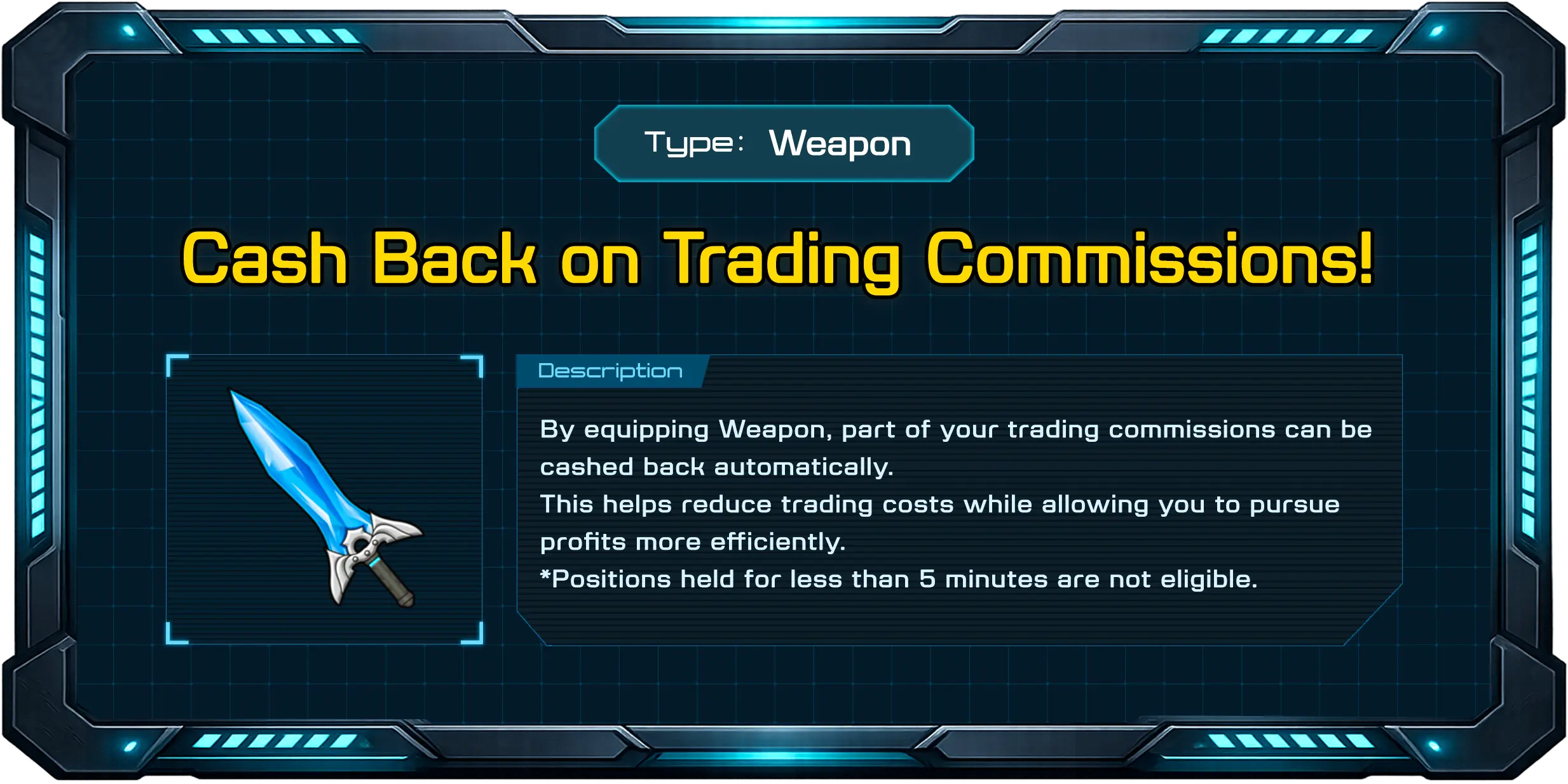 Cash Back on Trading Commissions