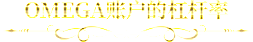 OMEGA账户的杠杆率